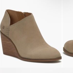 Lucky booties size 7 1/2, never worn!